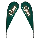 Event Promotional Polyester Feather Flag And Banner Advertising Event Outdoor Flying Beach Feather Flag