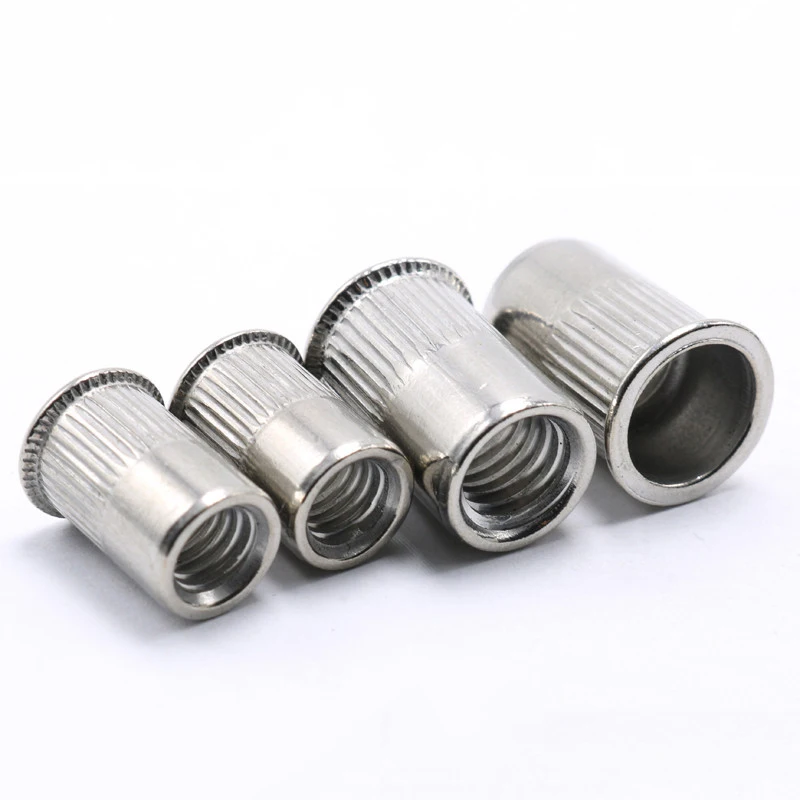 China OEM carbon ss steel titanium pressure thread blind rivnuts rivet rivets nutserts nuts insert nut