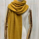 Scarf Superior Quality Cashmere Winter Warm Custom Color Unisex Casual Scarf