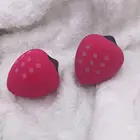 Extra Soft Beauty Fruit Makeup Sponges Peach Strawberry Shape Cosmetic Sponges For Liquid Cream