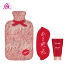 St Future Gorgeous Design Gift Set With Fluffy Water Bottle/Eye Mask/ 50ml Body Lotion For Spa