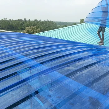 10 years warranty clear PC plastic Roof Sheet polycarbonate sheet