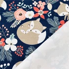 Cotton Animal Design Cotton Knitting Lycra Material Digital Print 95% Cotton 5% Elastance Fabric