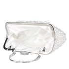 Evening Wedding Party Elegant Women Formal Pearl Beaded Evening Bags
