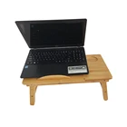 Table Folding Laptop Table Excellent Ecological Bamboo Lazy People Home Folding Laptop Stand Book Table