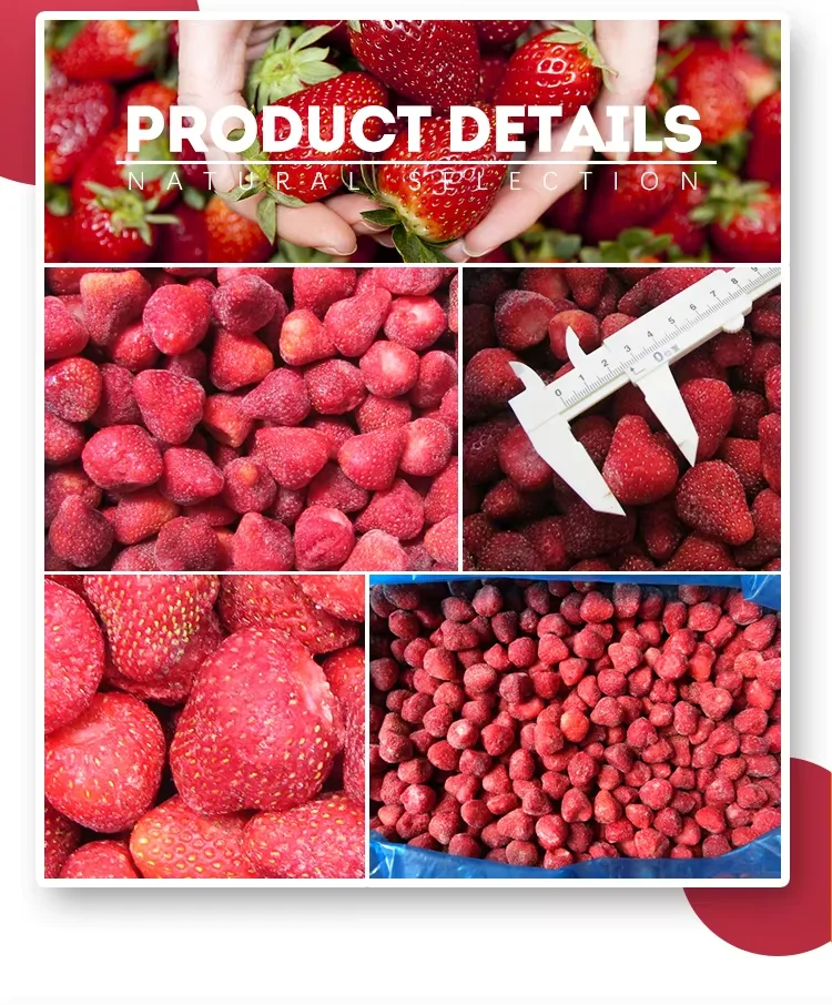 Wholesale Fresh Frozen Strawberry IQF Frozen Strawberry Price details