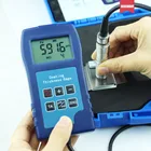 Digital Tester ISSASS Plastic Electronic Thickness Gauge Micrometer Digital Thickness Mete Depth Tester