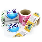Custom private logo printed adhesive Logo container packaging Food Product Label for bottles