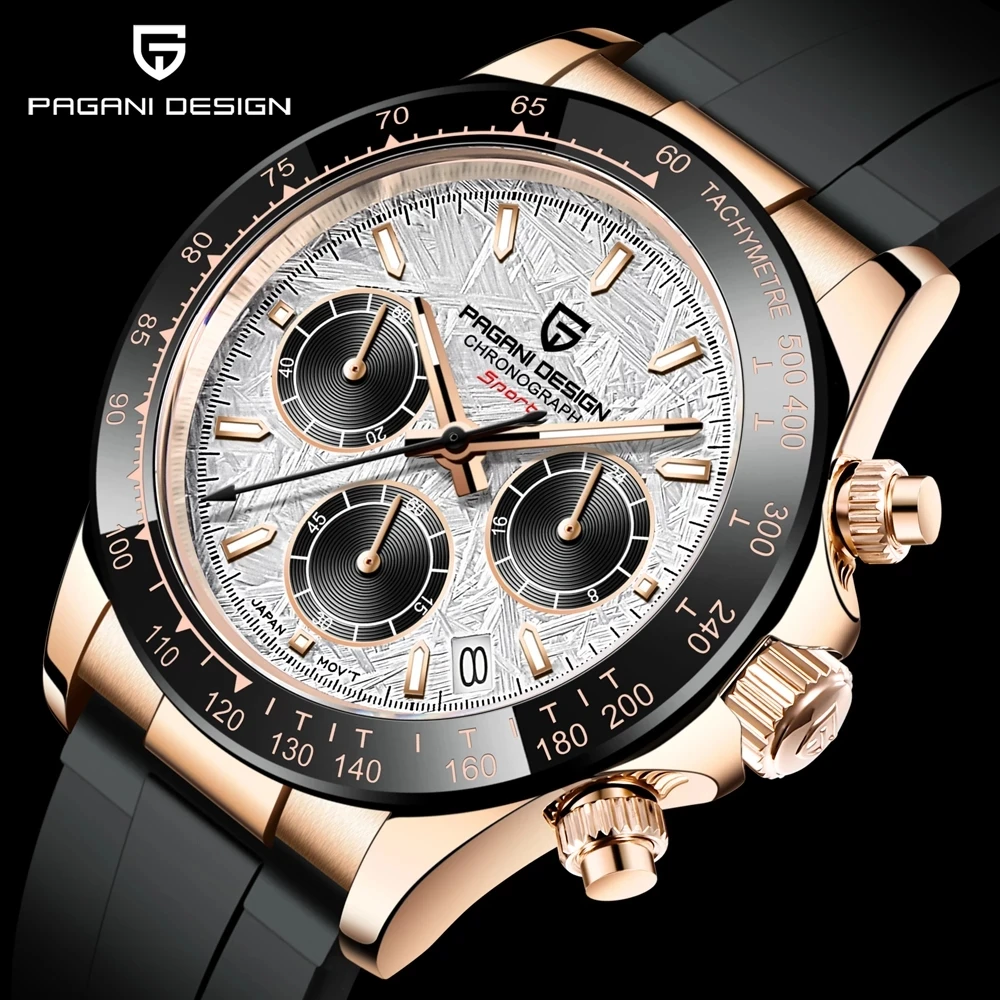 pagani design rose gold daytona