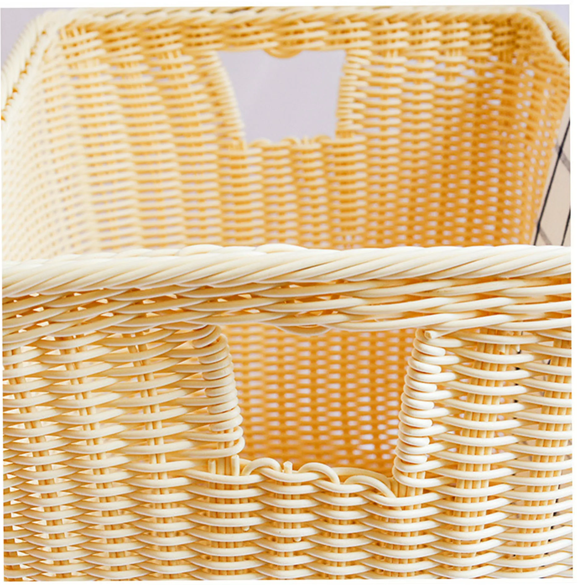 wf008 wholesale hotel basket square bath towel basket handmade