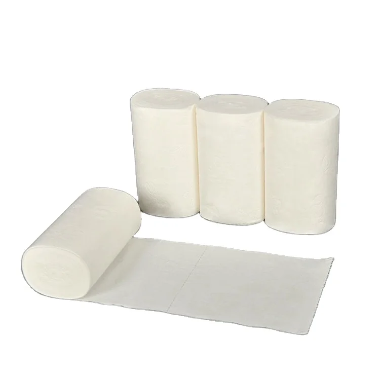 Professional Manufacture Cheap Natural Wood Pulp Toilet Paper Rolls
