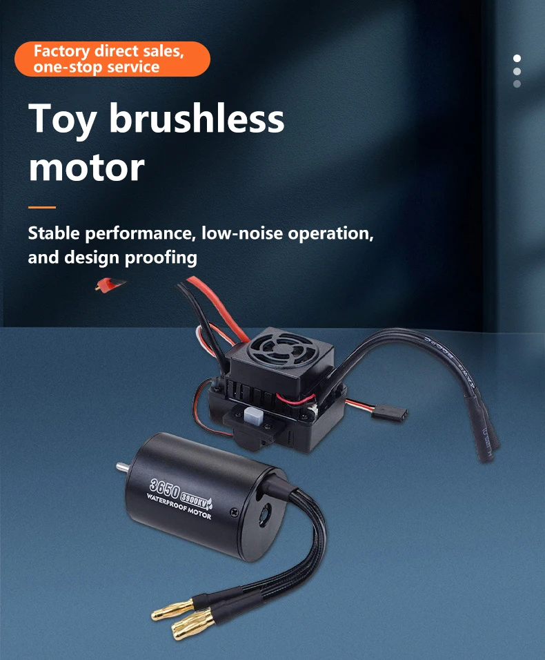 Brushless Motor, 3650, ESC, 45A, 60A - detail 2