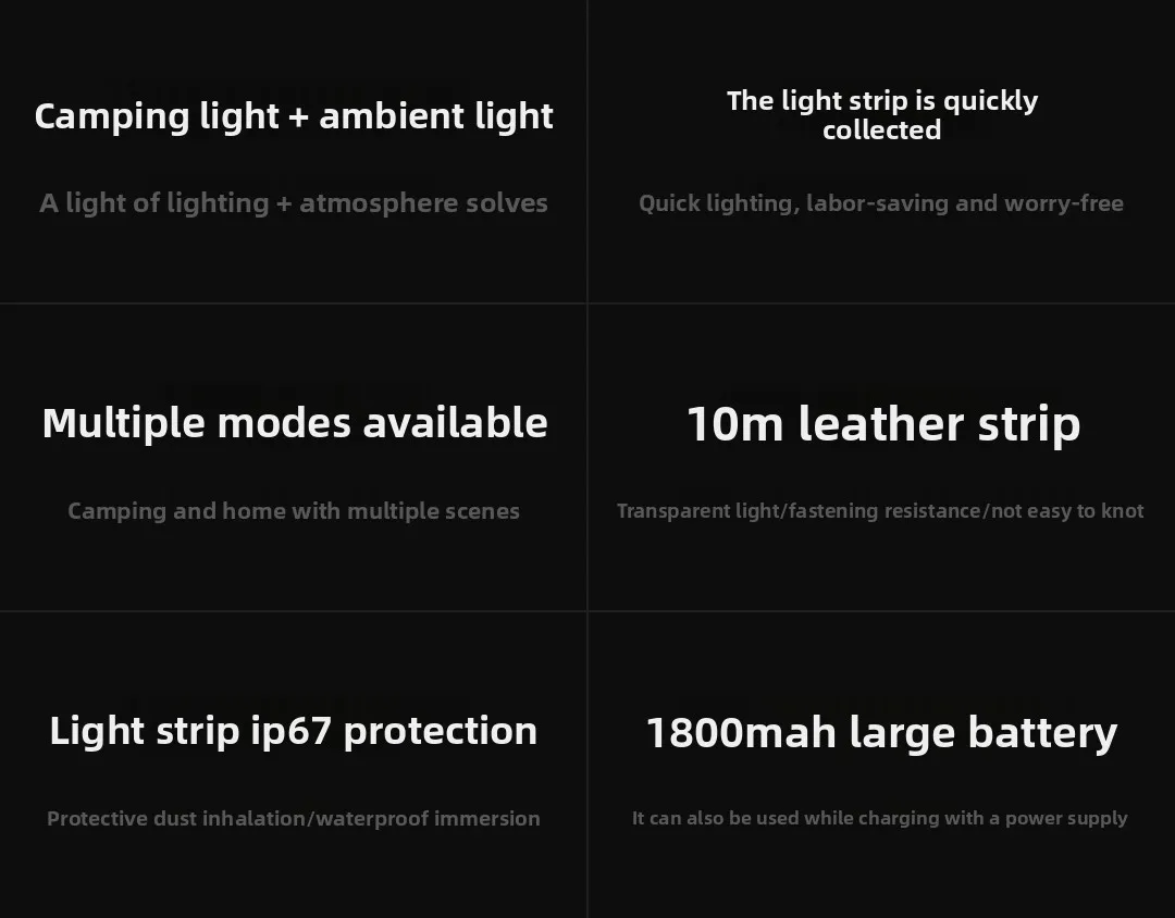 xiaomiyoupin nextool waterproof outdoor led colorful light -3