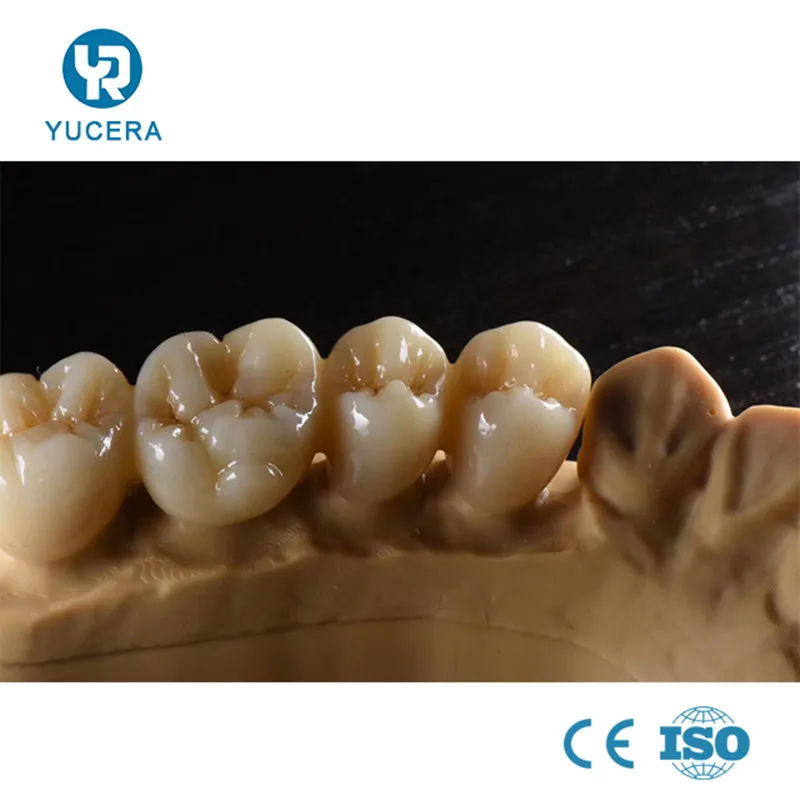 Yucera Dental Ceramic Cad Cam ST Color Zirconia Block Open System 98mm with CE and ISO