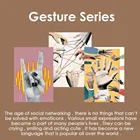 Friend Wholesale Engraved Gesture Picture Pendant 316l Stainless Steel Chain Necklace For Women Best Friend
