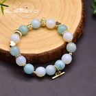 Natural Stone Opal Strand Bracelet For Girls Cute Gifts Women's Jewellery For Engagement