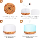 Oil Diffuser 500ml 2021 New Technology 500ml Essential Oil Electric Ultrasonic Humidifier Diffuser