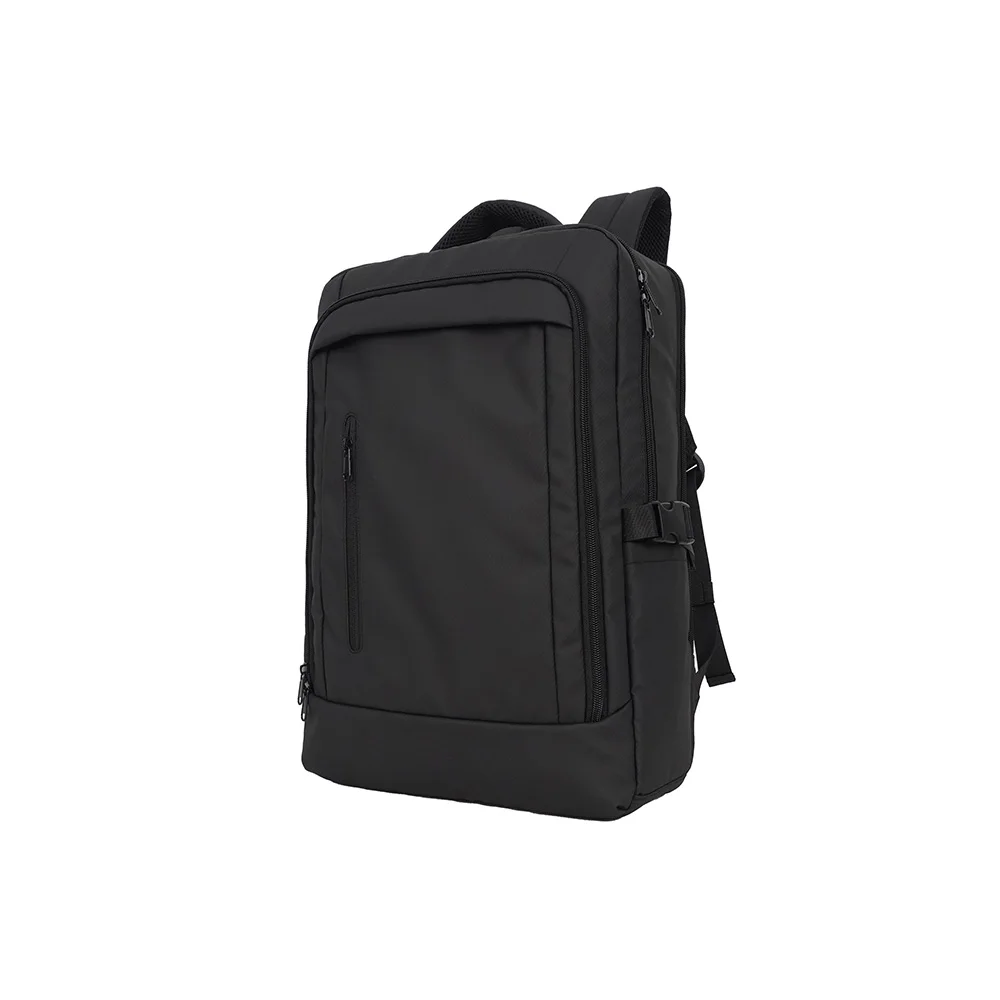 product fashionable slim wheeled laptop backpack with usb port new design waterproof business bag zipper closure-1