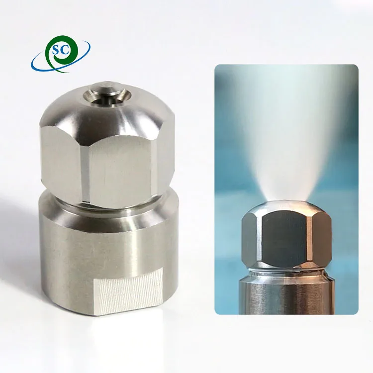 Stainless Steel Air Atomising Fuel Nozzles Methanol Fluid Siphon