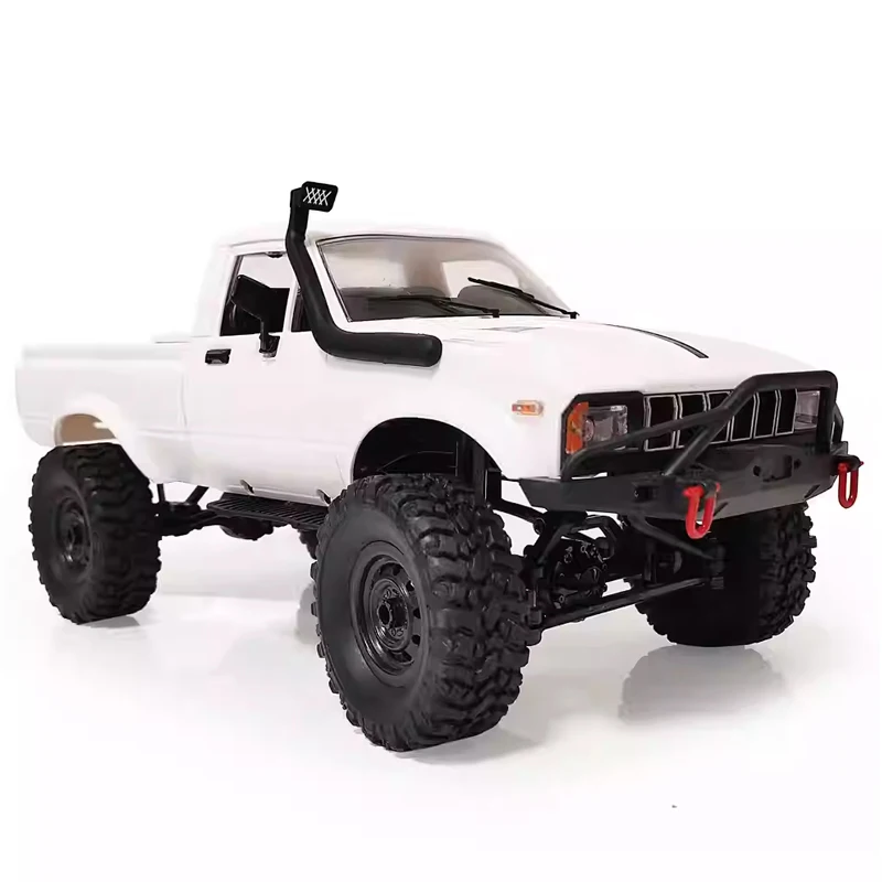 WPL C24-1 RC Crawler Offroad RC Truck 2.4 Ghz 1/16 All Terrain Car RTR Pickup with Led Light Remote Control Car Toys for Adults