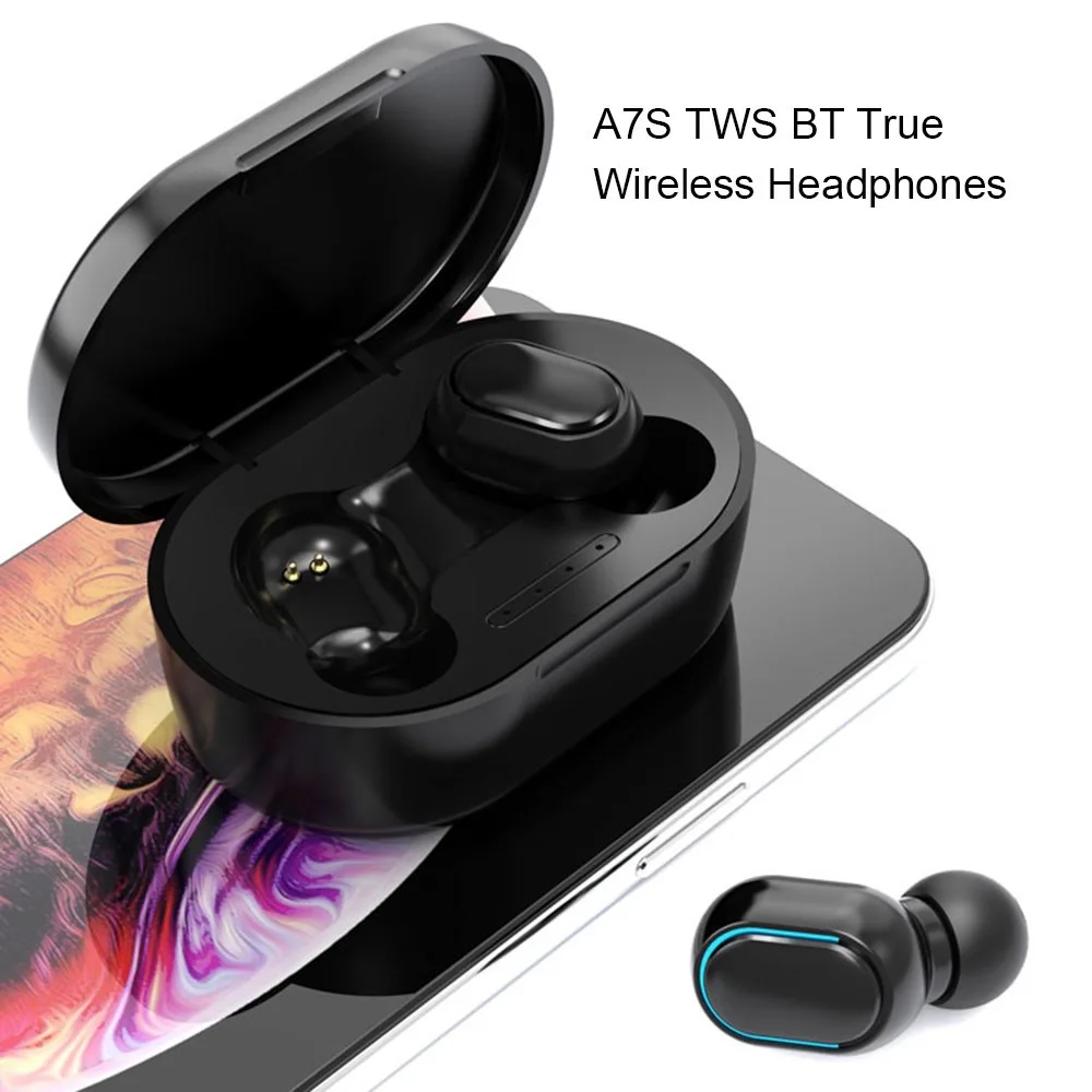 E S Tws Bluetooth Headphone Wireless Earphone Led Display Sport