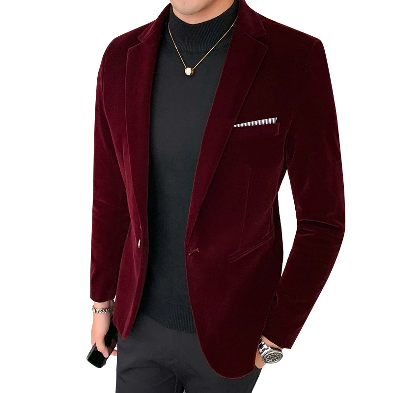 thin blazer mens