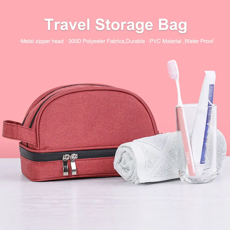 Waterproof  Travel Bags Customize Logo Toiletry Makeup Cosmetic Bags Cases Or Pouches