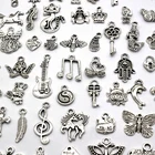 Silver Pendants Charms Charm Wholesale Lot Tibetan Silver Mix Pendants Charms For Bracelet Necklace