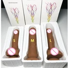 Sex 100% Silicone Realistic Soft Dildo With Suction Cup 6.3" 7" 7.5" G-Spot Massage Stimulator Female Sex Toy For Women