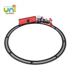 Track Train Tracks Railway Toy Electric Car Track Kids Plastic Race Train Set Tracks Rail Fast Cars Slot Toys