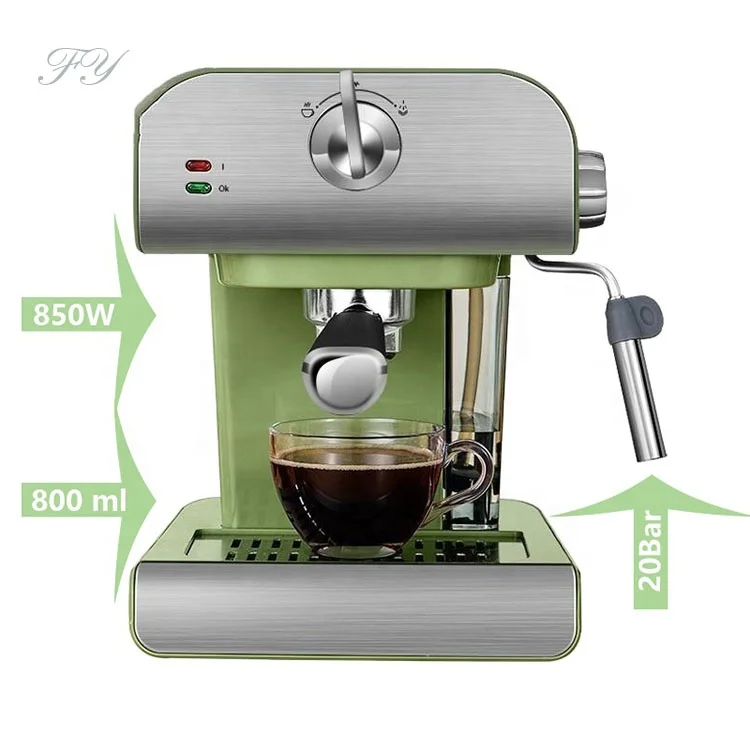 850w Electric Steam Coffee Machine 