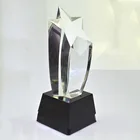 Crystal 14 Years Zhongshan Factory Souvenir Trophy Custom Sublimation Blank Crystal Sports Trophy