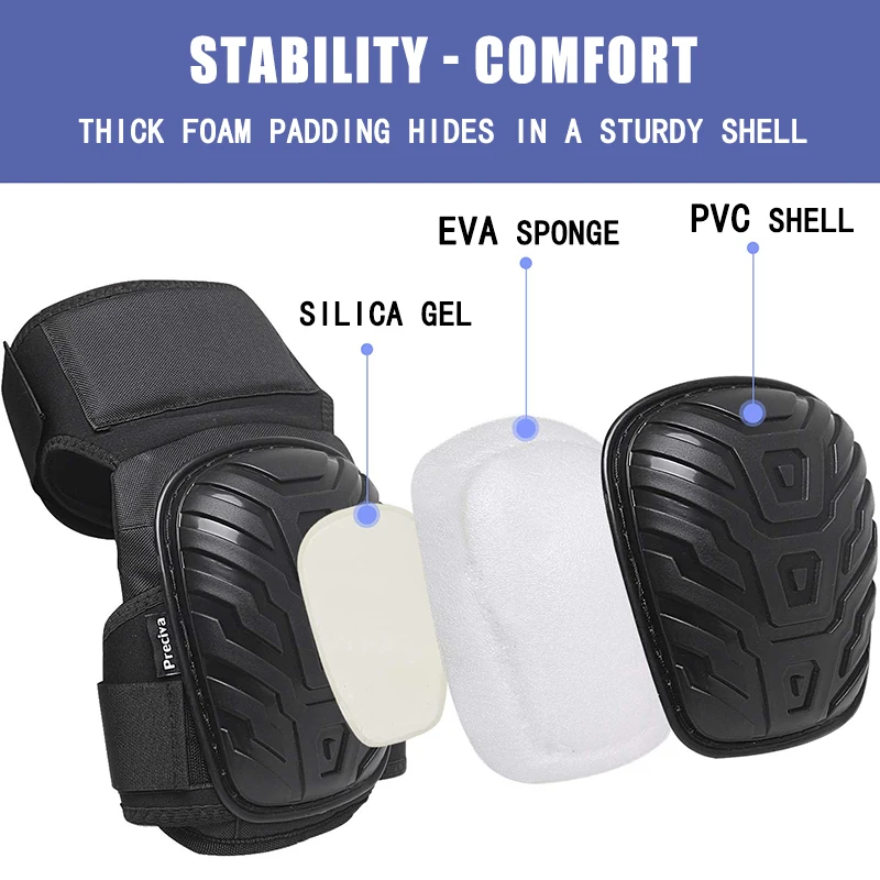 Thick Armor Knee Brace Elastic Support Tactical Construction