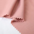 Lining Fabric Wholesale Stock Lot Multicolor Options Solid Plain Dye Poly Interlock Lining Fabric For Suits
