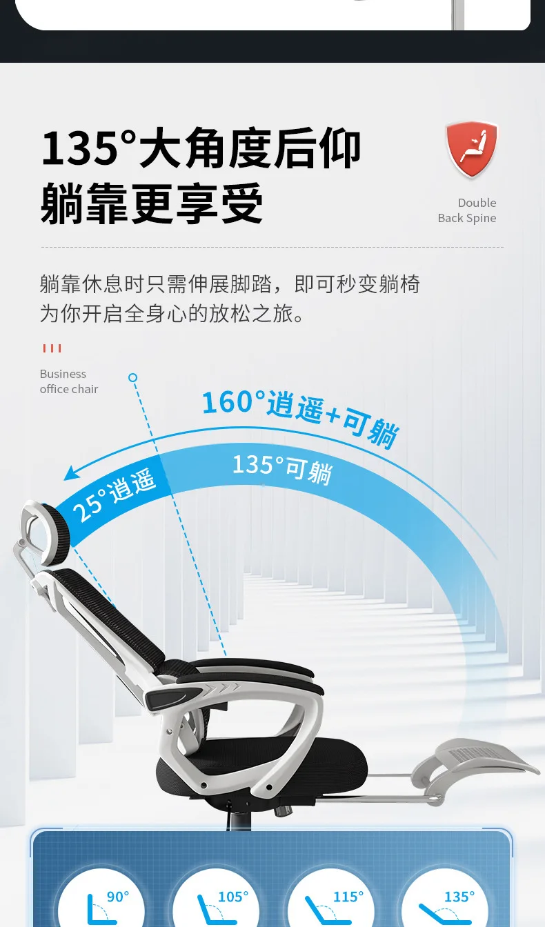 Computer Modern Boss Ceo Luxury Office Chairs Ergonomic Chair Mesh