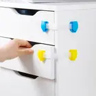 Baby Baby Safety Hyderon New Design Cute Bear Shape Good Adhesive Baby Safety Locks Set For Fridge