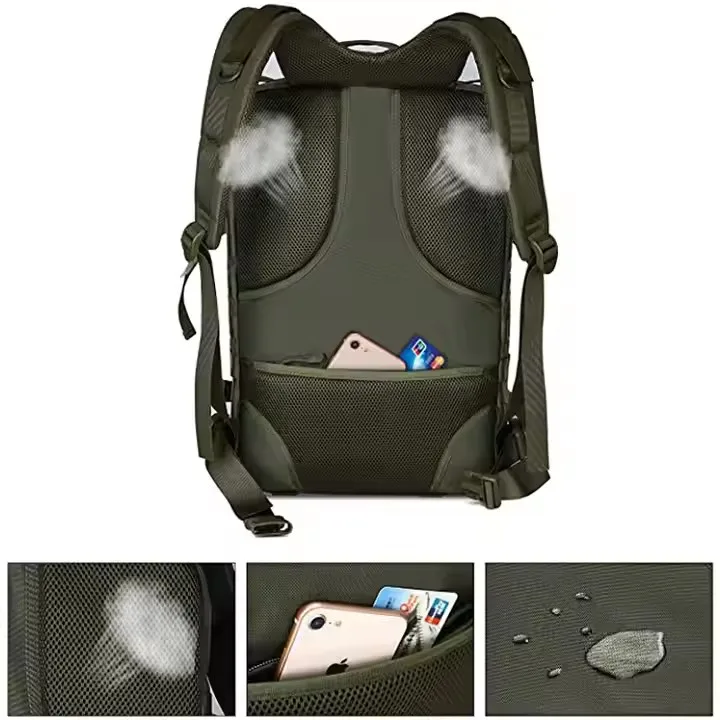 50L Outdoor Survival Bag Waterproof Travel Tactical Backpack Cho các hoạt động ngoài trời 3