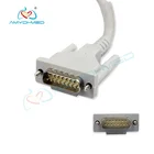Banana Cable 10 Leads Fukuda Denshi Fx 7102 Compatible Direct-Connect 10 Lead Lead Ecg Cable Banana