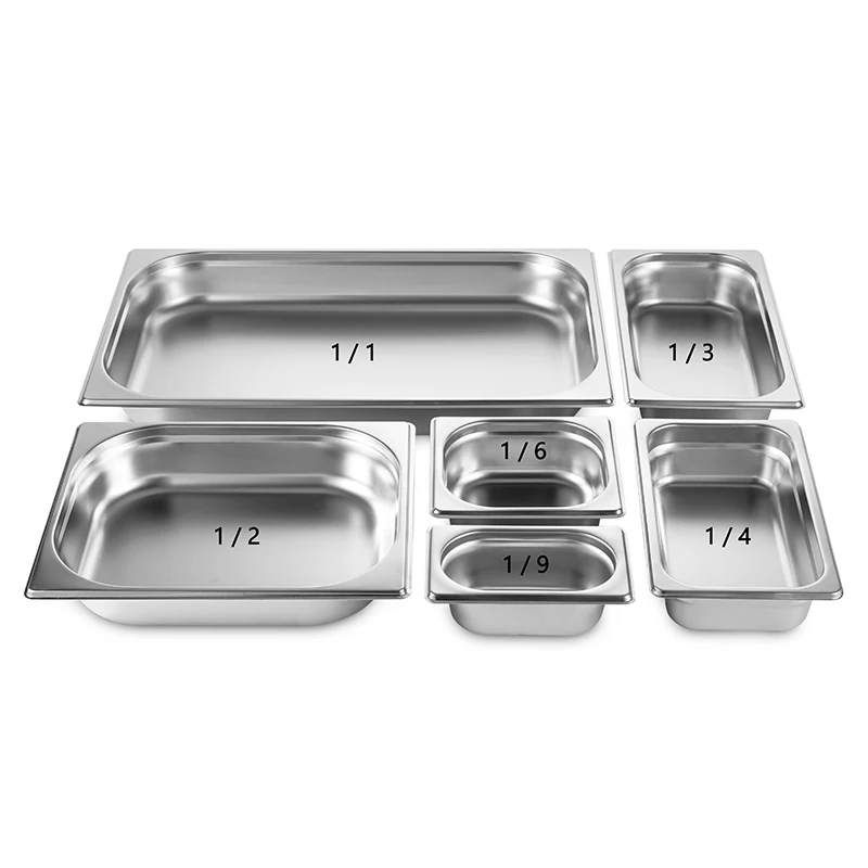 Wholesale Catering Buffet Food Pan Gastronorm Pan Food Contain