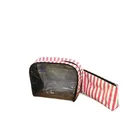 Kit Bags New Design Clear PVC Cosmetics Case Makeup Kit Bags Organizer Personalized Puller Case For Travel