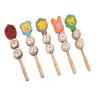 Natural Toy Toy Baby Musical Natural WoodenJingle Stick Toy Cute Stick Toy Music Instrument For Kid