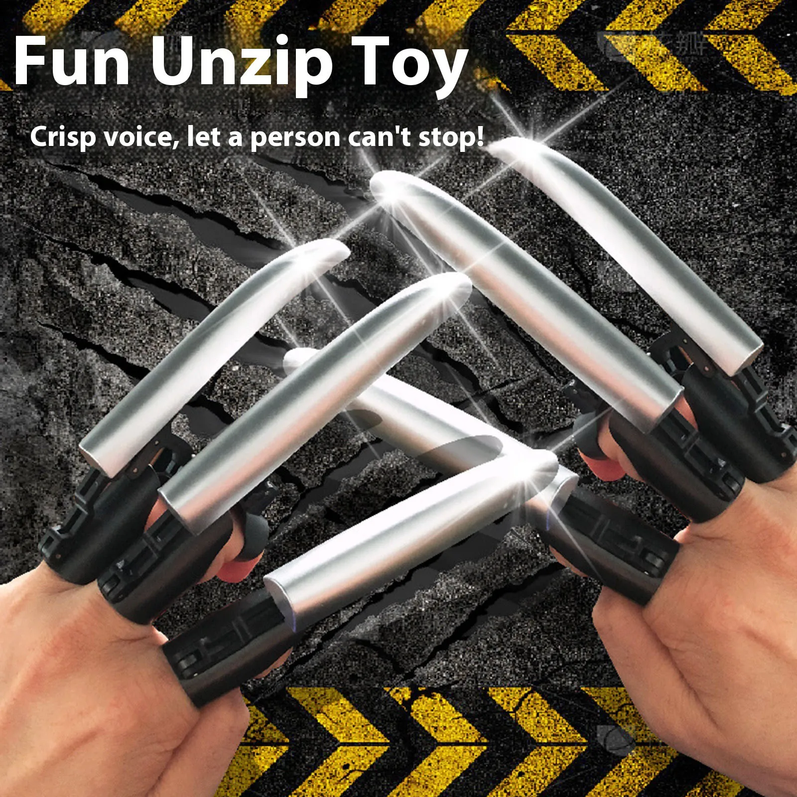 Telescopic Wolf Claws Foldable Mechanical Linkage Ejection Finger Long Nails Wolf Paw Claws Creative New Unique Toys