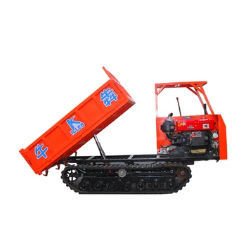 Hydraulic Crawler 3 Ton Mini Farm Self Loading Tracked Articulated dumper