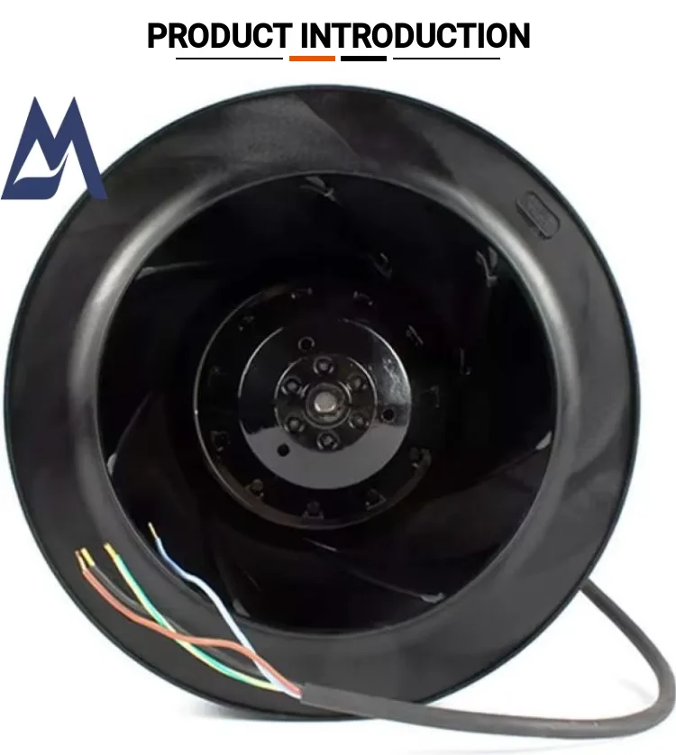 R2e250-ra50-01 Centrifugal Cooling Fan, 250mm, 230V, 210/285W - detail 8