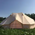 Tent Camping Tent Inflatable 6m 4 Season Inflatable Camping Tent Outdoor Family Emperor Bell Tent
