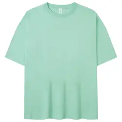 New Design Quality Cotton Loose Fit Little Drop Shoulder Brand Blank Oversized Men T Shirt