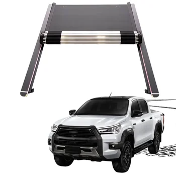 High Quality Pick up Soft Type Aluminium Retractable Roll up Tonneau cover lid truck bed covers for toyota hilux 2023 2024