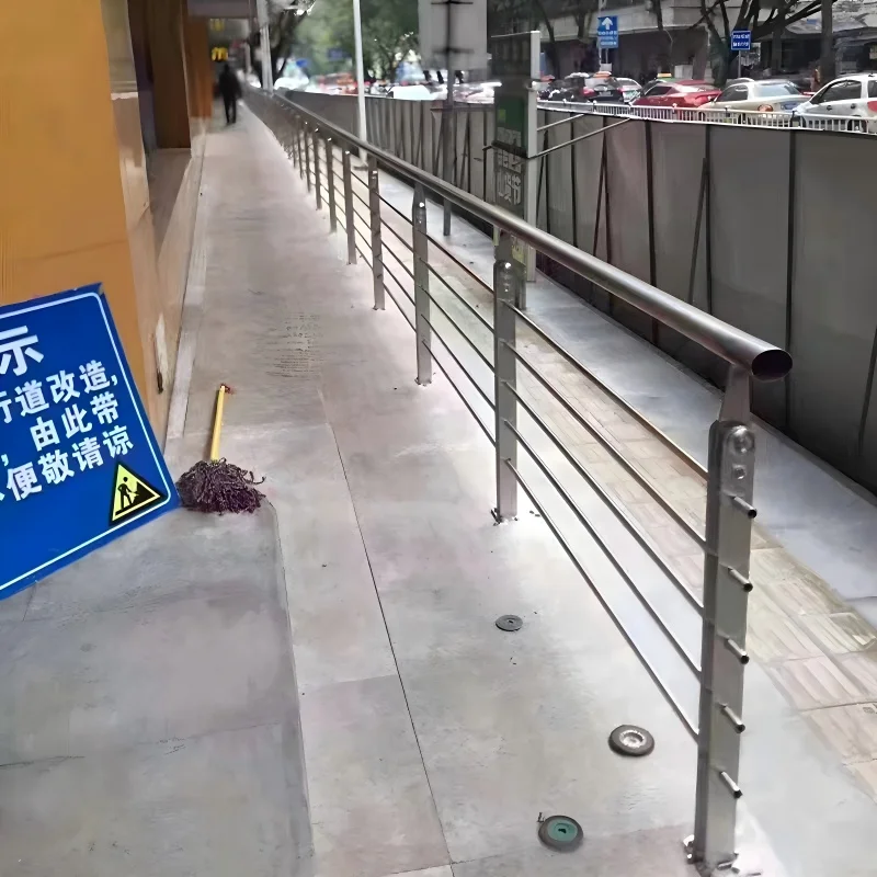 Outdoor Stainless Steel Cable Railing System Hardware Kit for Deck Stair Balcony with Tensioner Posts details