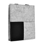 Grey Felt Laptop Bag Upin Tote Black And Grey Felt Laptop Sleeve Bag Case Cover For All 13" Inch Laptop