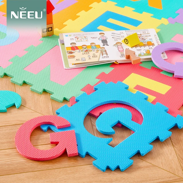 neeu eva foam plastic puzzle interlocking toys birthday gift